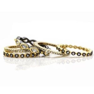 Freida Rothman Marquise Station 5-Stack Ring